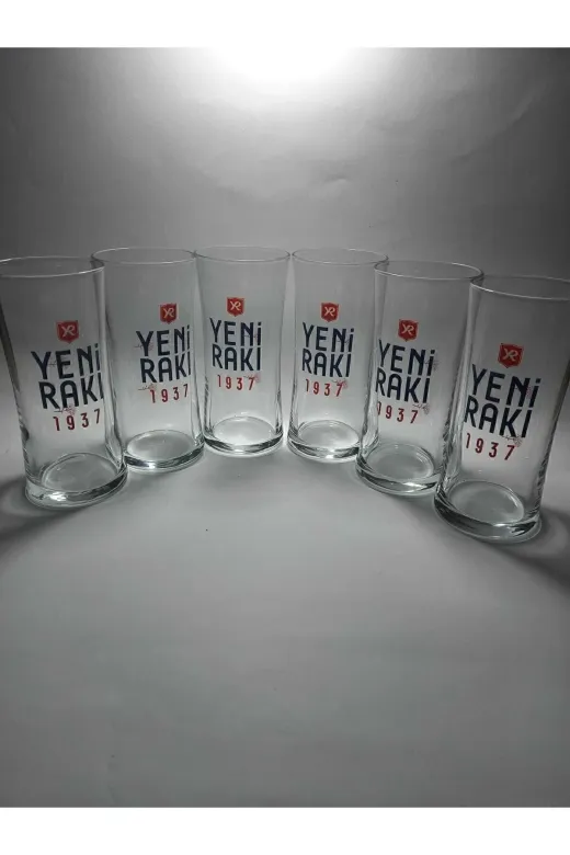 POYRAZSANAT BB-160 Rakı Bardağı 6 Adet Ve Buz Kovası