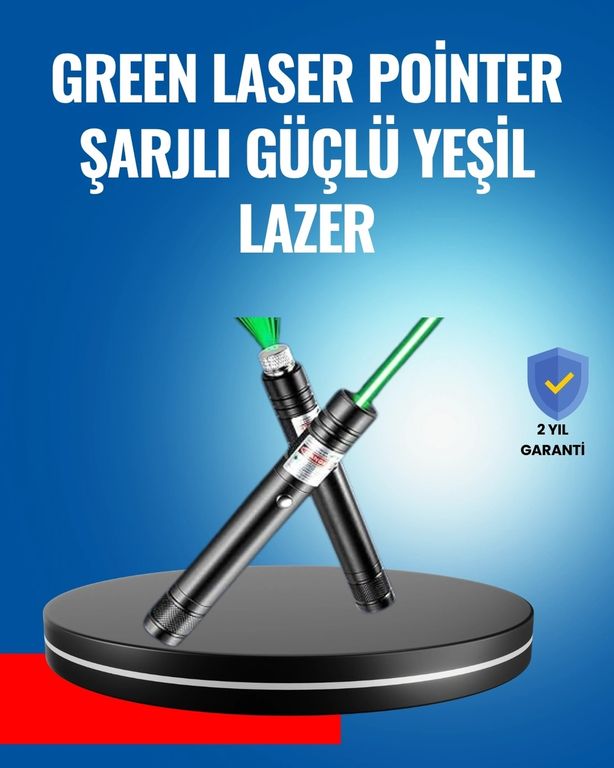 PRATİKOBA MEYTDUCZZZHS237LAZER-7-BLMY Mey İthalat Avcılık Ve Doğa Sporları İçin Güçlü Yeşil Lazer Çok Renkli