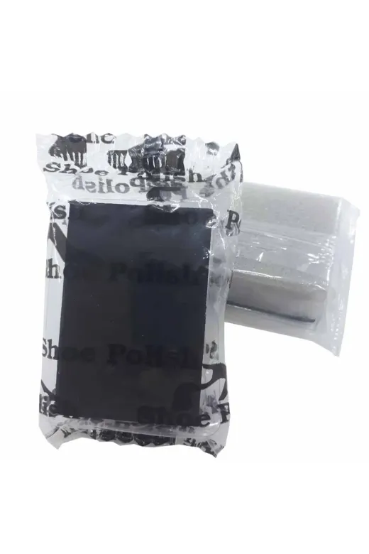 PRİVATE 86981738475300 300 Adet Oteller Için Buklet Tipi Mini Seyahat Ayakkabı Parlatıcı Sünger