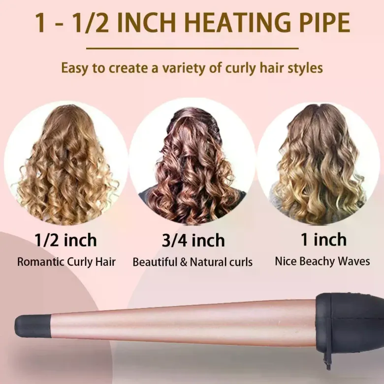 Profesyonel Konik Saç Maşası GW-7300 (4745)