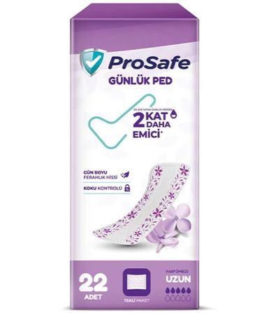 Prosafe Günlük Ped Uzun 22 Adet