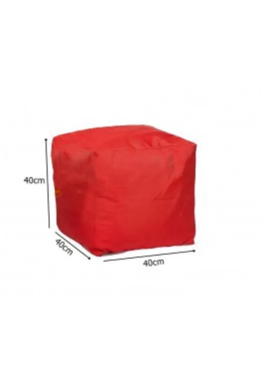 PUF02 Ayak Ucu Pufu Kırmızı