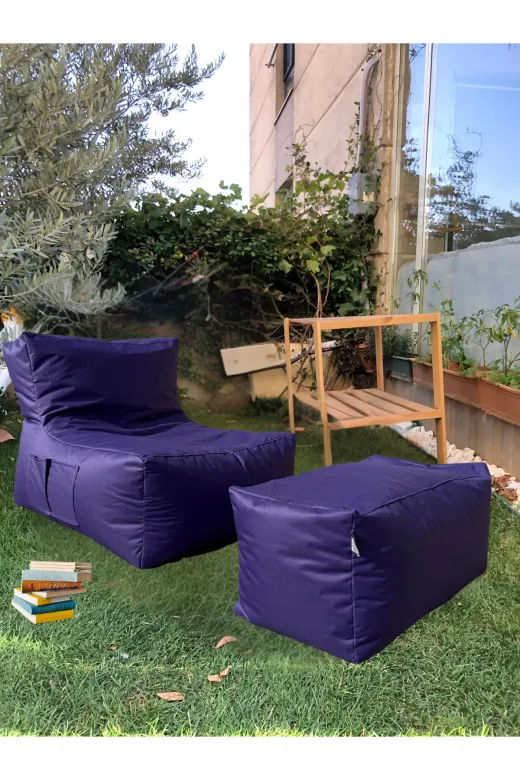 Pufumo sedirpuf Xxl Armut Koltuk Ve Ayakucu Pufu