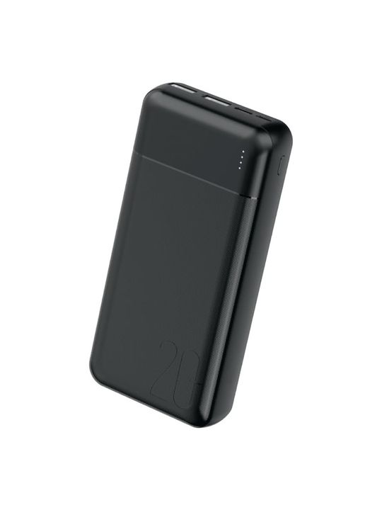 PW-105 2.4A, Acl Pw-105 2.4A Led Işıklı Type-C, Mikro Girişli 2Xusb-A Çıkış Powerbank