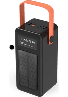 Pw-53 80.000 mAh Yüksek Kapasiteli Taşınabilir Güneş Enerjili Solar Powerbank