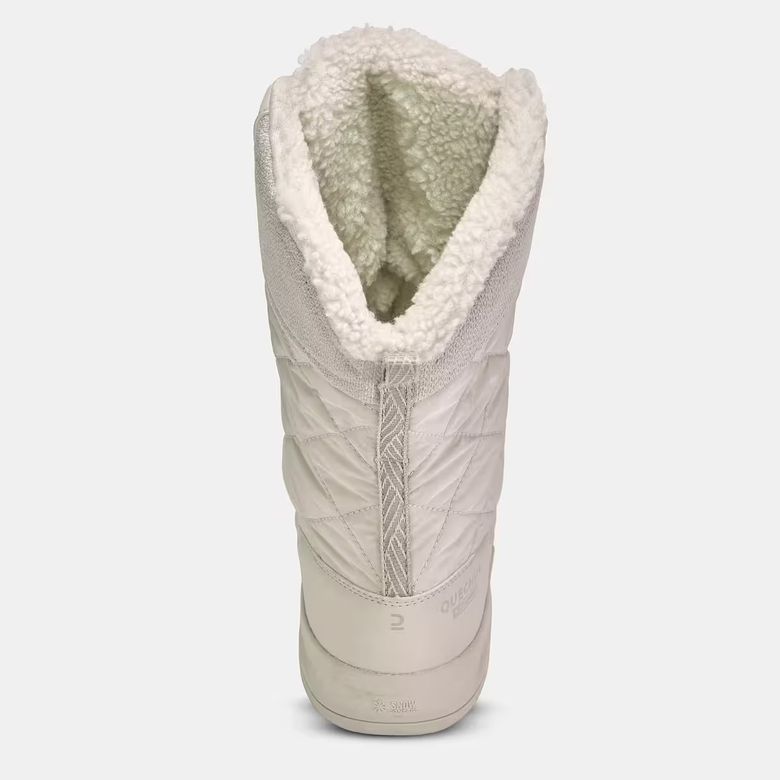 Quechua 8802419 Kadın Outdoor Kar Botu - Su Geçirmez - Bej - Nh500 High