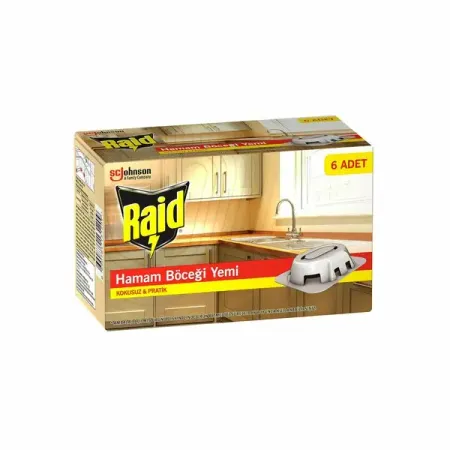 RAİD 6 PARÇA  HAMAM BÖCEK YEMİ (4745)