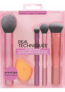 REAL TECHNİQUES RT001 Real Techniques Everyday Essentials 5'li Makyaj Fırça Seti + Sünger (01786)