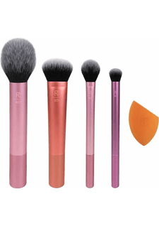 REAL TECHNİQUES RT001 Real Techniques Everyday Essentials 5'li Makyaj Fırça Seti + Sünger (01786)
