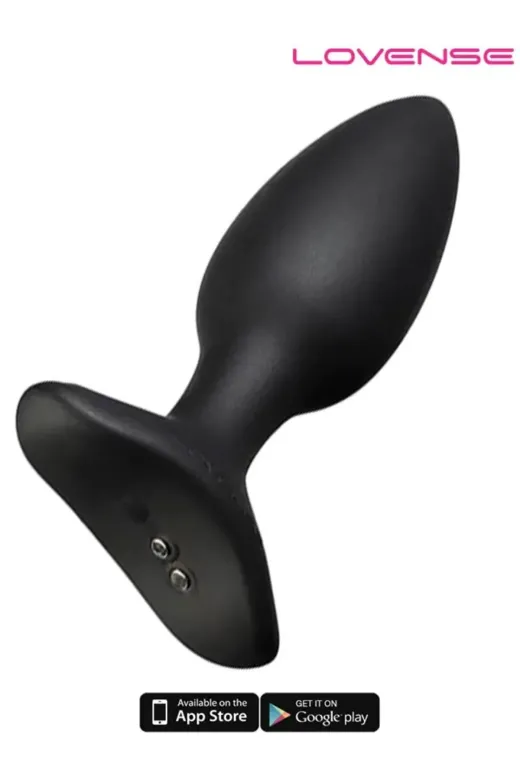 Red Fox 100334316910038 Hush 2 Anal Plug 1.75" App Controlled