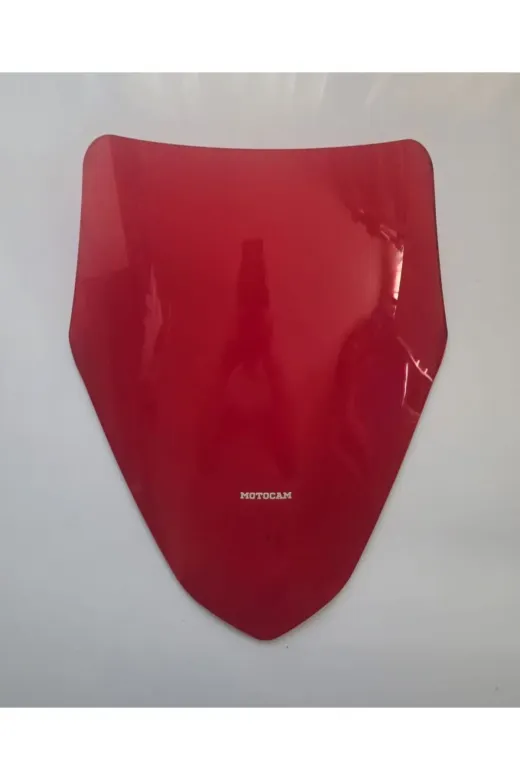 RMG Moto Gusto Dream 150 Ön Cam 2023-2026 Model 43cm Kırmızı Renkli 4mm SPORTİF