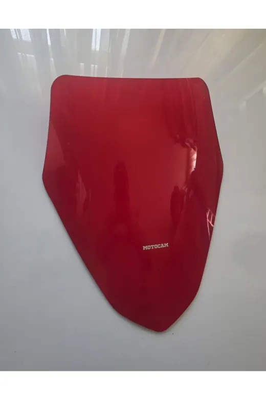 RMG Moto Gusto Dream 150 Ön Cam 2023-2026 Model 43cm Kırmızı Renkli 4mm SPORTİF