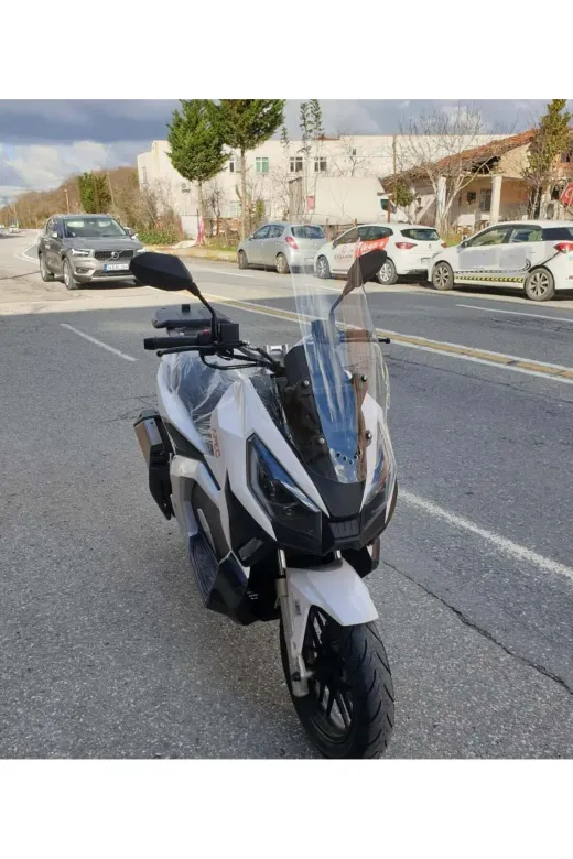 RMG Moto Gusto Dream 150 Ön Cam 2023-2026 Model 75cm Şeffaf Renkli 4mm UZUN