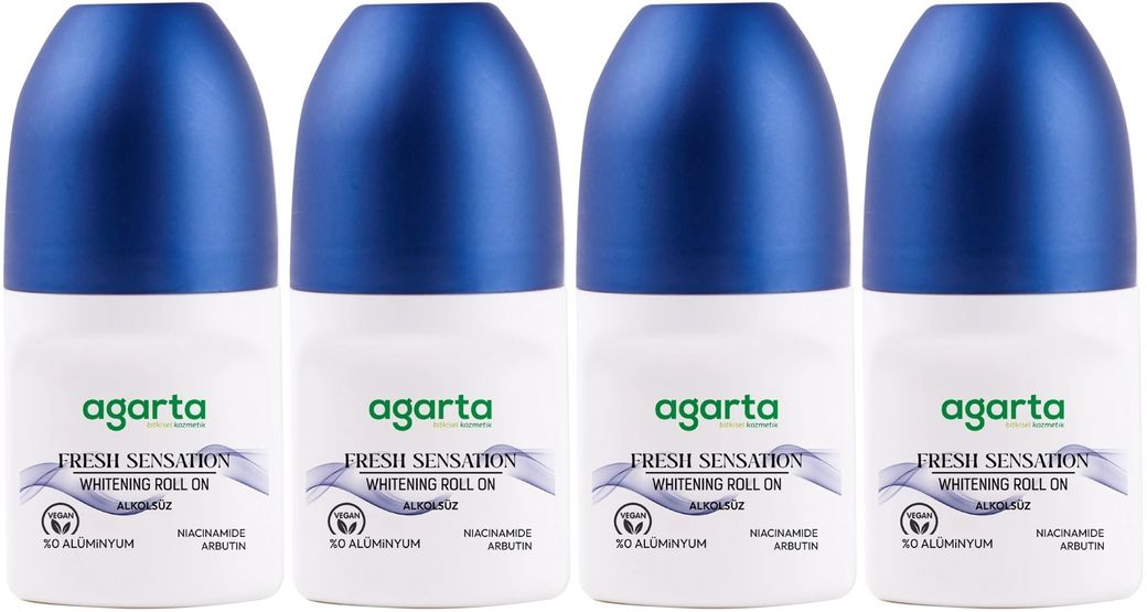 Roll-On Erkek 50 ML Fresh Sensatıon (24 Saat Etkili Ter Kokusu Önleyici) (4 Lü Set)