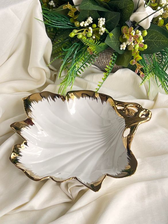 ROSSEV kas648148065 Albero Yuvarlak Sunum Tabak 24Cm