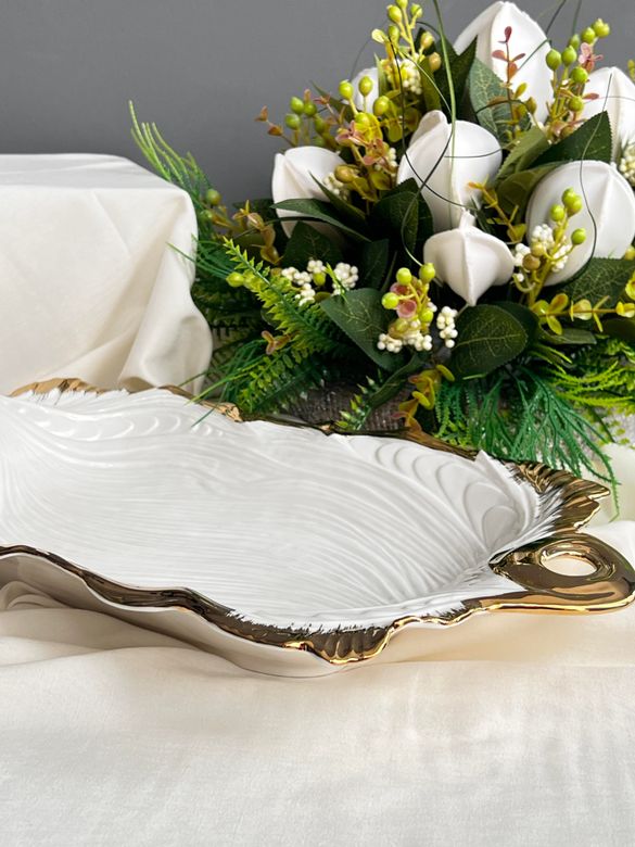 ROSSEV kas65498140 Albero Dikdörtgen Sunum Tabak 43Cm