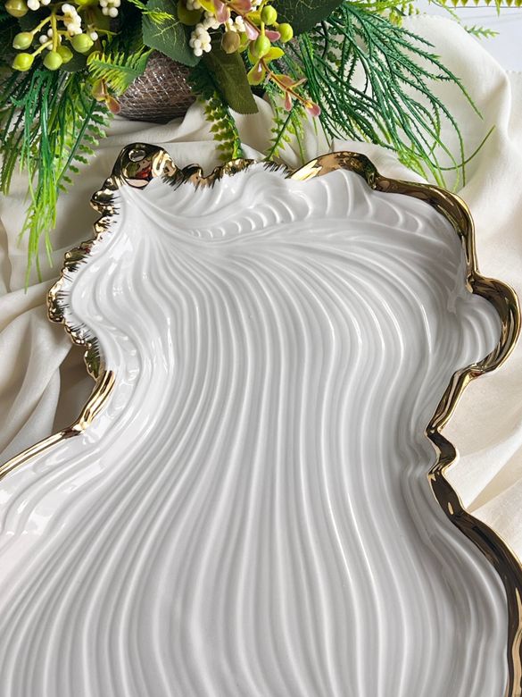 ROSSEV kas6549820 Albero Dikdörtgen Sunum Tabak 39Cm