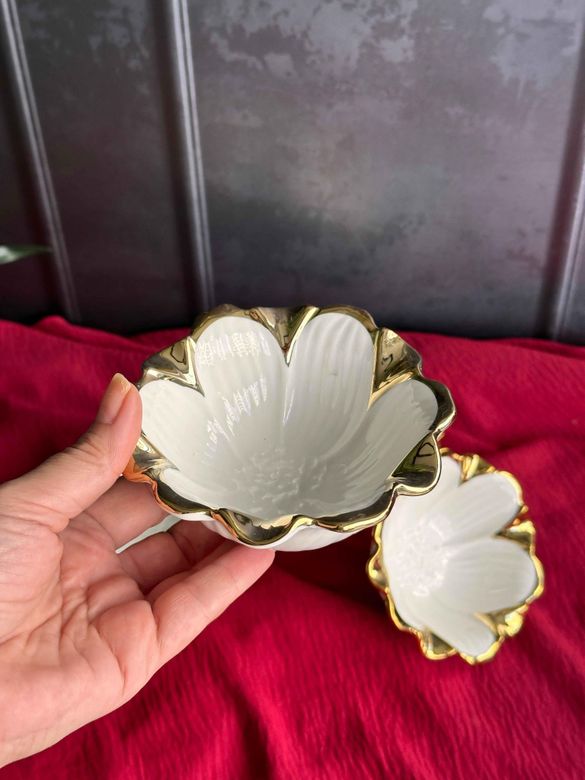 ROSSEV kas8740522 Flora Gold Yuvarlak Kase Seti 6 'lı
