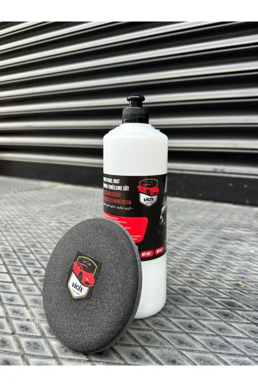 ROX KİMYA 1623 Torpido Temizleme Parlatma (Silikonlu) 750Ml+Sünger Hediye
