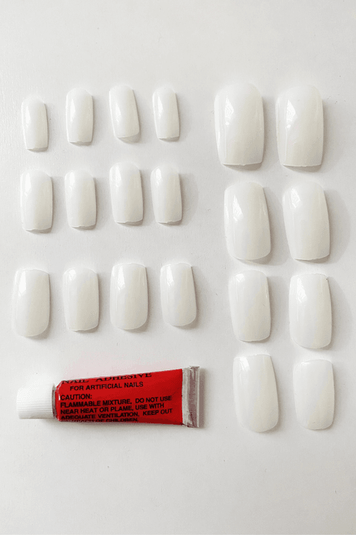 Royaleks RT-RYL-60ARTTRBDM 60 Adet Naturel Badem Takma Tırnak Ve 3 Adet Yapıştırıcı