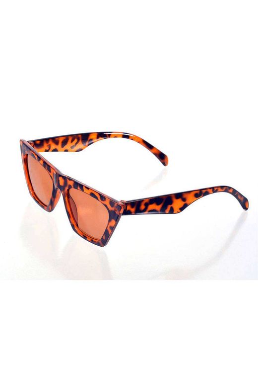 Royaleks RT-RYL-GZLTM011 Leopar Çerçeve Cat Eye Kadın Güneş Gözlüğü