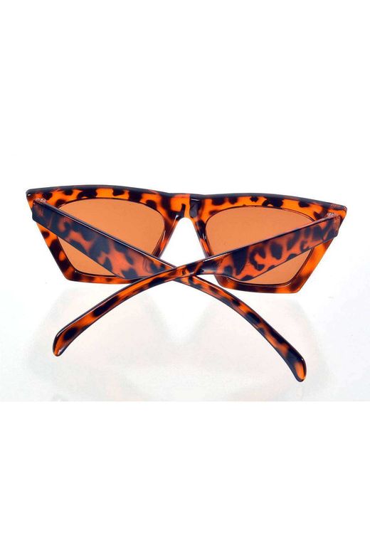 Royaleks RT-RYL-GZLTM011 Leopar Çerçeve Cat Eye Kadın Güneş Gözlüğü