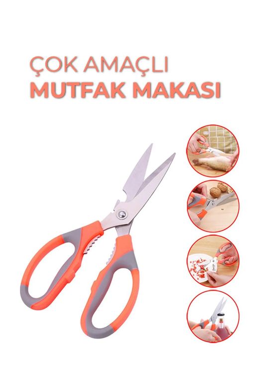 Royaleks RT-RYL-HMR10636 Paslanmaz Çelik Et, Tavuk, Börek Doğrama Makası