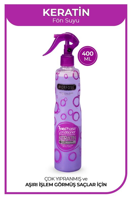 Royaleks RT-RYL-HMR24299 Keratin Çift Fazlı Kondisyoner Fön Suyu 400 Ml - Mrfs