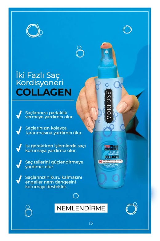 Royaleks RT-RYL-HMR24307 Kolajen Çift Fazlı Kondisyoner Fön Suyu 240 Ml - Mrfs
