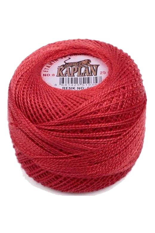 RT-RYL-HMR17634 3 Adet Kaplan Etamin Ve Kanaviçe İpi 8 No Kod/renk: 742 - 666 - 550 - Ryl