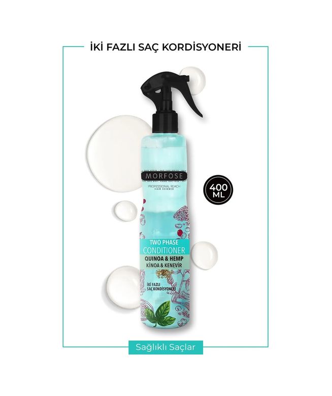 RT-RYL-HMR24303 Morfose Çift Fazlı Kinoa & Kenevir Fön Suyu 400 Ml