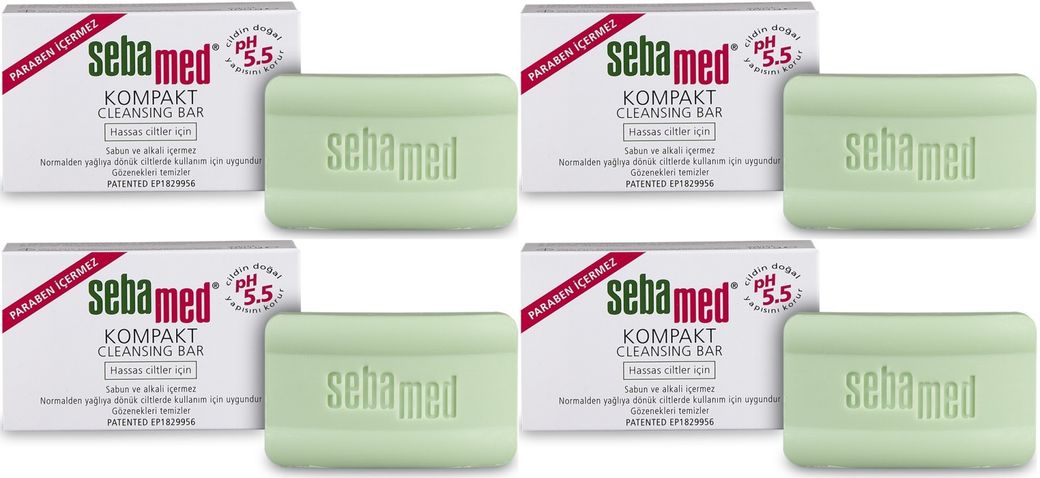 Sabun Kompakt Hassas Cilt 100GR (4 Lü Set)
