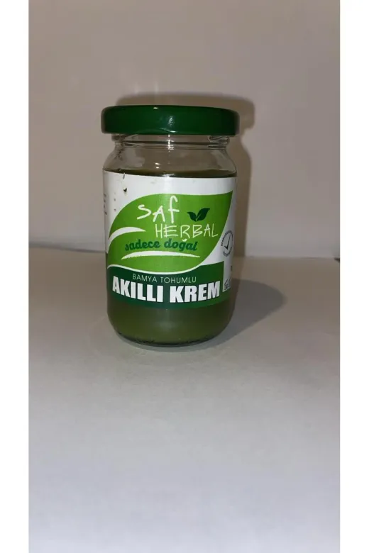 Saf Herbal Doğal Krem 180400005000 Bamya Tohumlu  Krem
