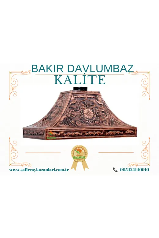 SAFİR ÇAY KAZANLARI 20072024b4dav Bakır Davlumbaz 4 Gözlü Çay Kazanına Göre Bakır Davlumbaz Çay Ocağı Davlumbazı A Kalite Safir