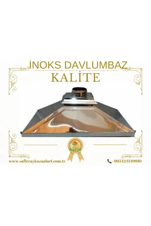 SAFİR ÇAY KAZANLARI 20072024i4dav İnoks Davlumbaz 4 Gözlü Çay Kazanına Göre İnoks Davlumbaz Çay Ocağı Davlumbazı A Kalite Safir