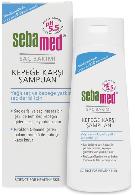 Şampuan 200ML Kepeğe Karşı Yağlı ve Kepeğe Yatkın Saç Derisi İçin