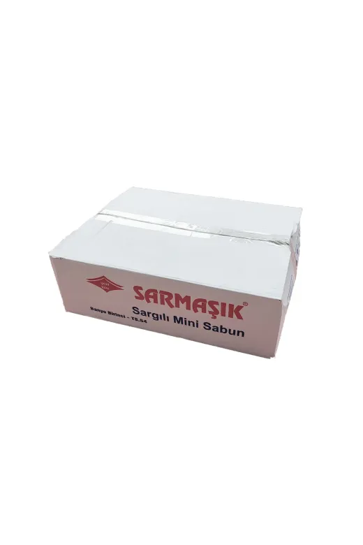 Sarmaşık 8699495260308 Tek Kullanımlık Mini Otel Sabunu / 15 Gr, / Koli / 400 Adet / Yuvarlak / Welcome Yazılı Poş