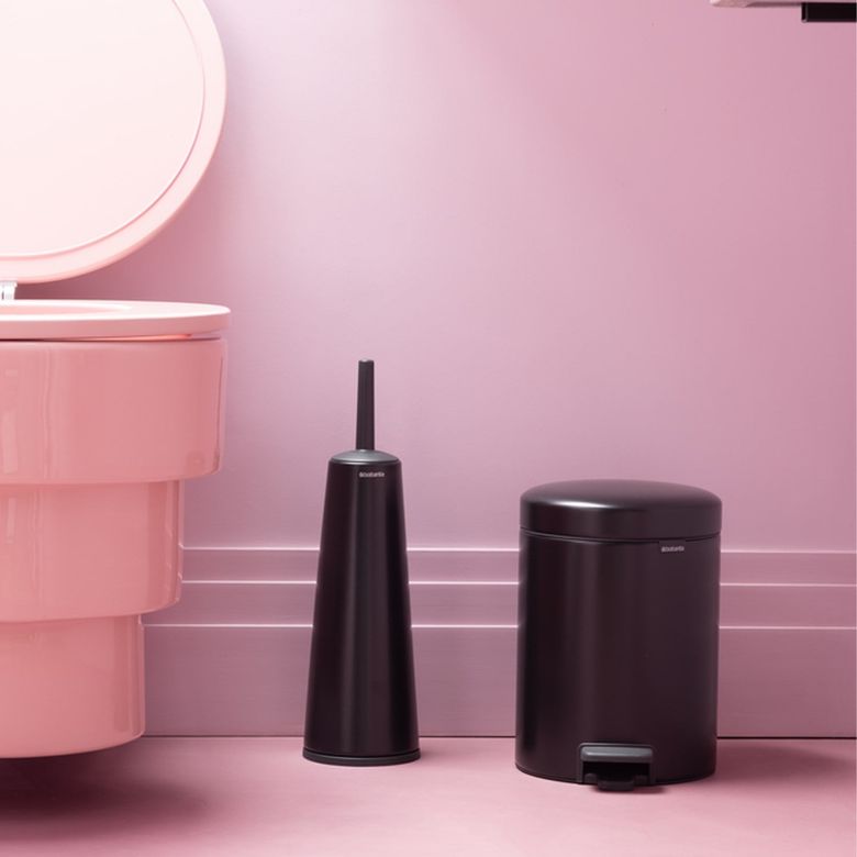 Schafer ₺2.999,00)= Brabantia Newicon Matt Black Pedalli Çöp Kutusu 3 L