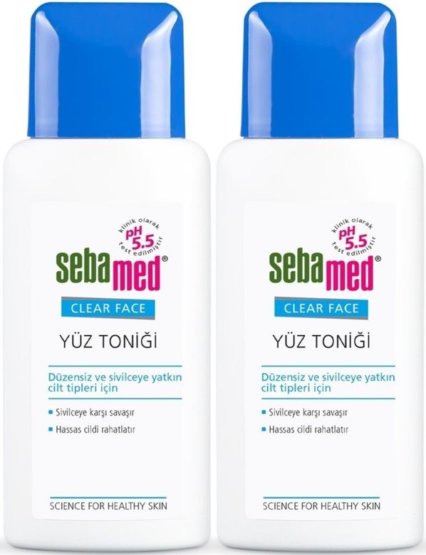 Sebamed Clear Face Yüz Temizleyici Toniği 200ML (2 Li Set)