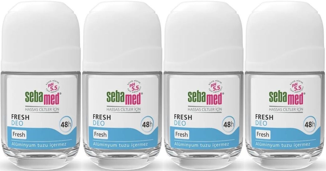 Sebamed Roll-On 50ML Fresh (4 Lü Set)