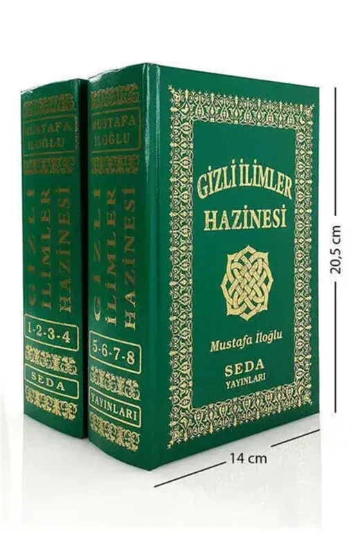 Seda Yayınları seda038kucukboy Gizli İlimler Hazinesi Küçük Boy - Mustafa İloğlu