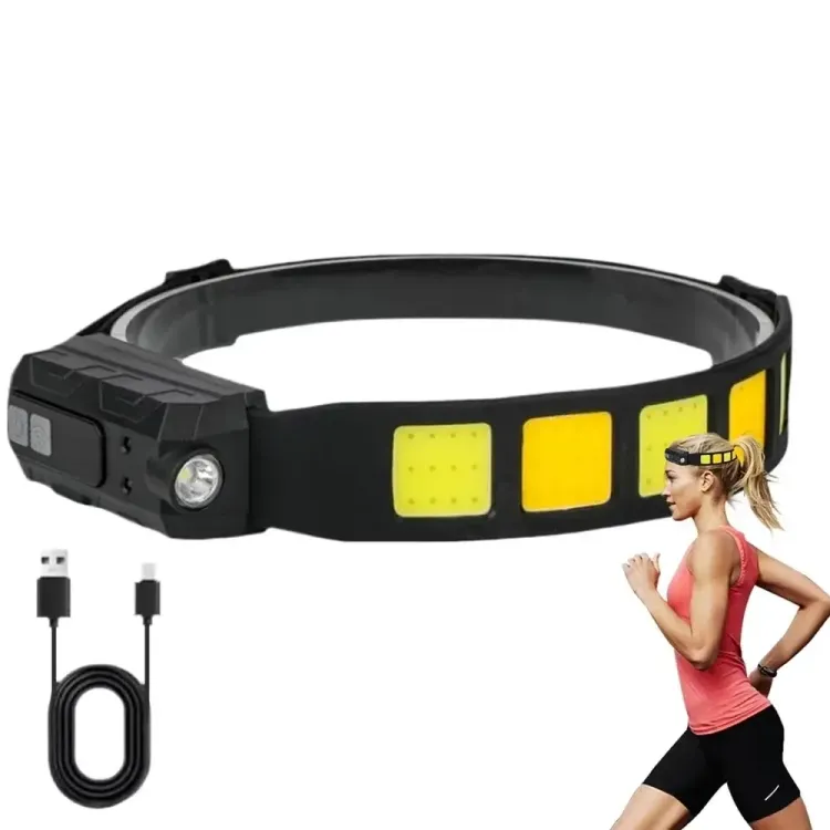 Sensörlü Cob Xpg Led Kafa Lambası Wt-066