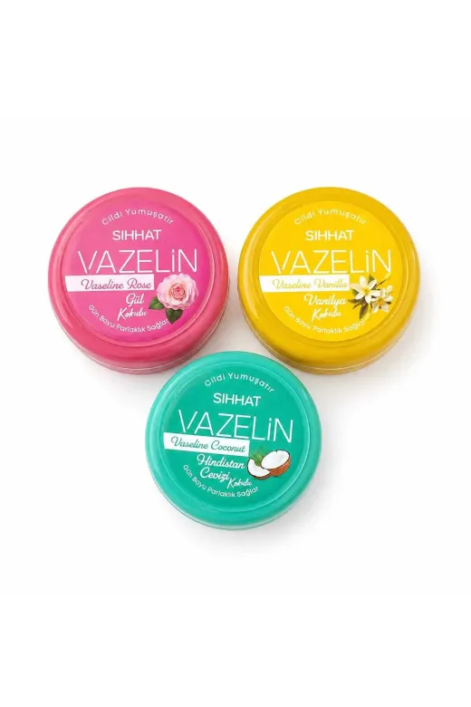Sıhhat Pharma Vazelin 100 Ml 3'lü Set