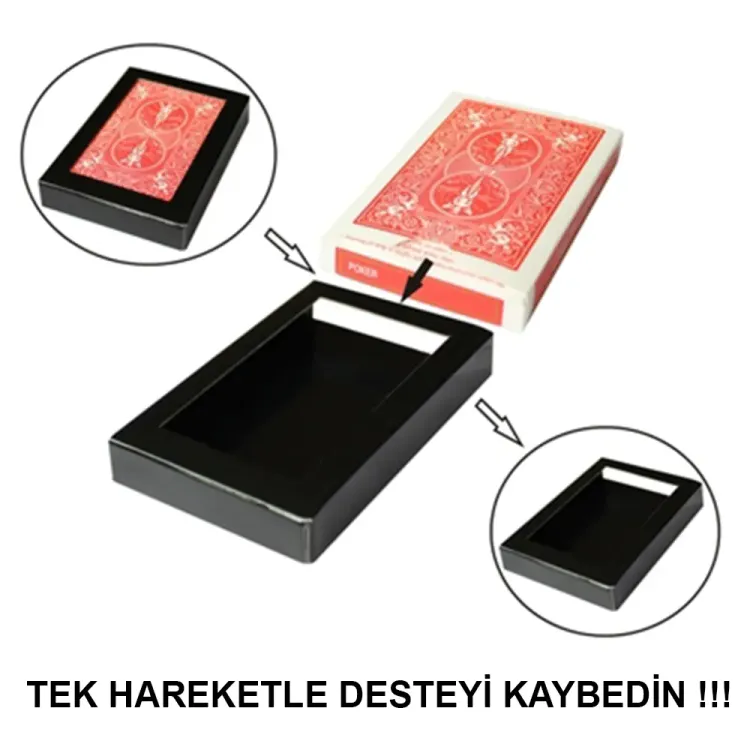 Sihirli Kaybolan Deste Oyun Kağıdı İlizyon Oyunu Kaybolan Kart (4745)