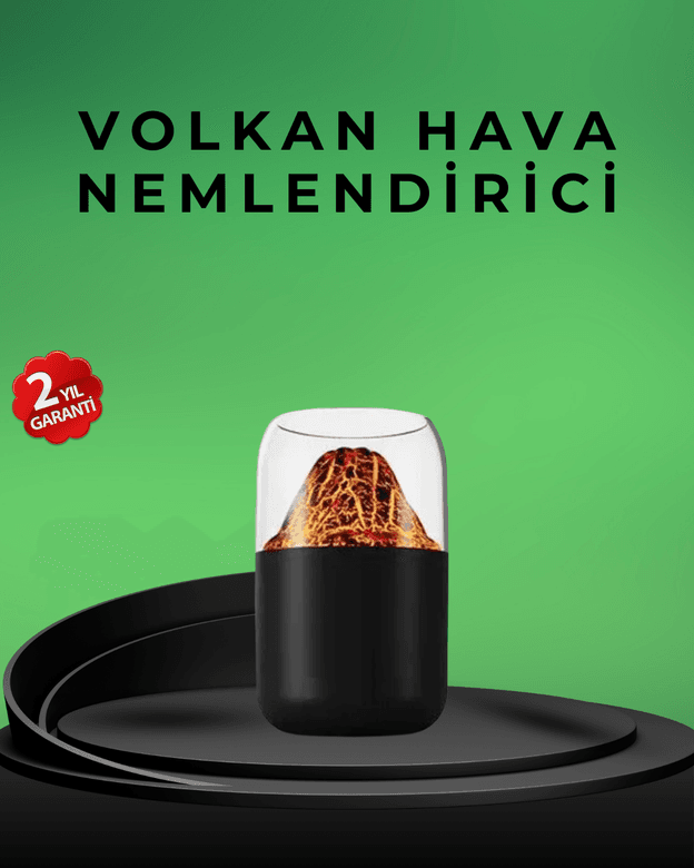 Şık Tasarımlı Aromaterapi ve Nemlendirici Cihaz