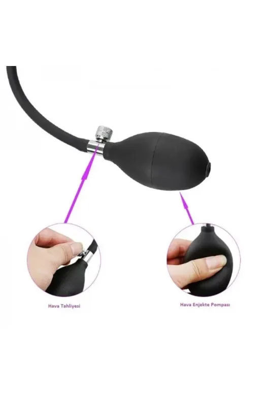 Şişirilebilir Anal Genişletici Butt Plug