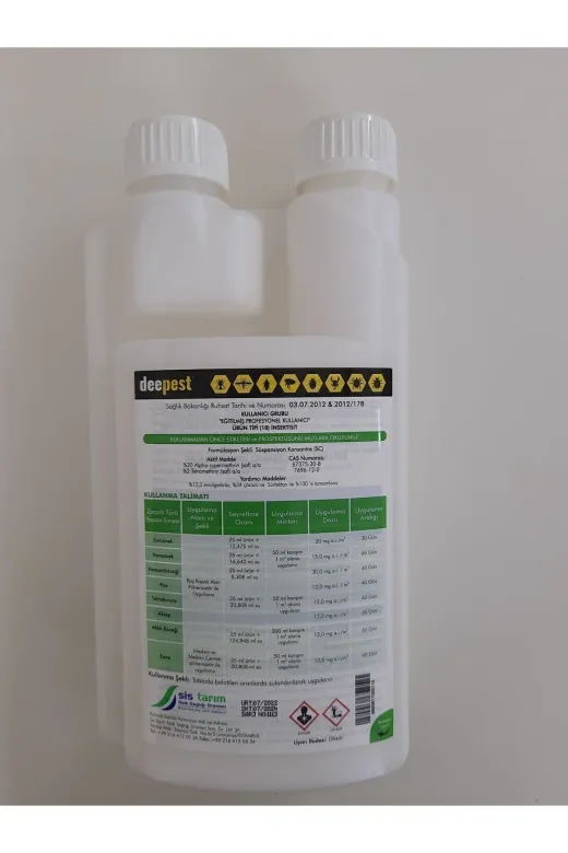 SİSTARIM 45gf Deepest 500 Ml Akrep Kene Tahtakurusu Ilacı Skt.2026