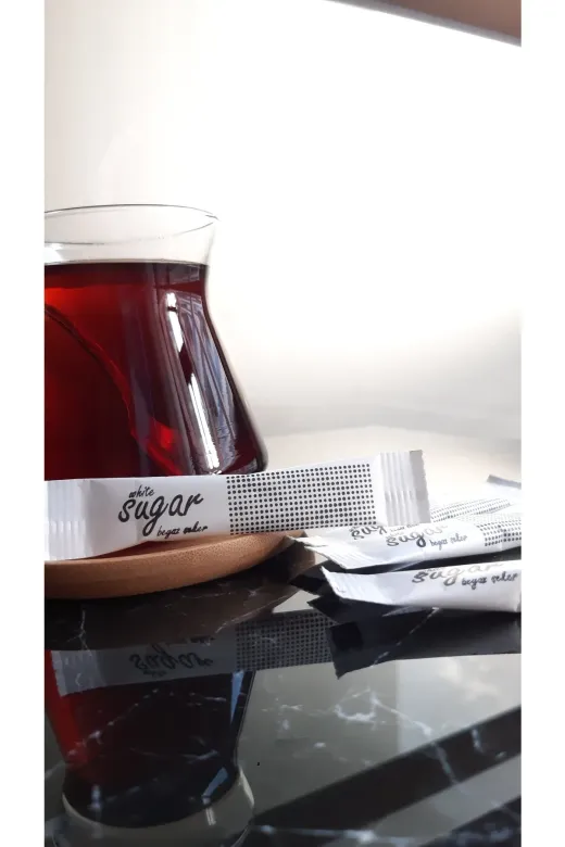 SKRC AMBALAJ 728282839393 Stick Beyaz Toz Şeker 8 Kg (3Gr Adet)