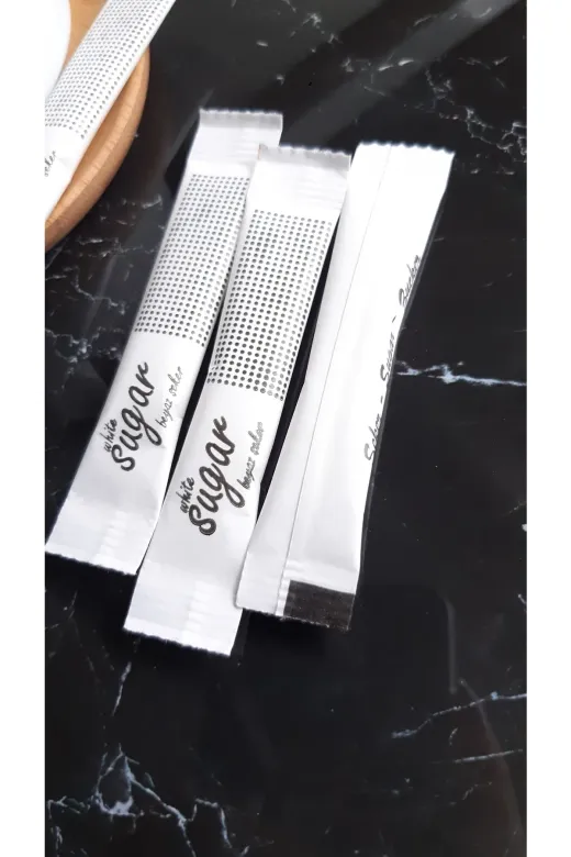 SKRC AMBALAJ 728282839393 Stick Beyaz Toz Şeker 8 Kg (3Gr Adet)