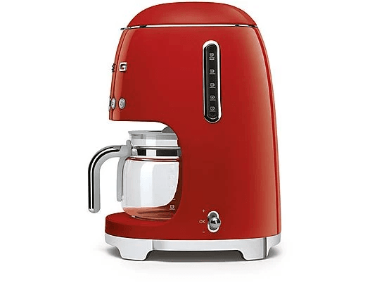 Smeg 92579670 Dcf02Rdeu Kırmızı Filtre Kahve Makinesi